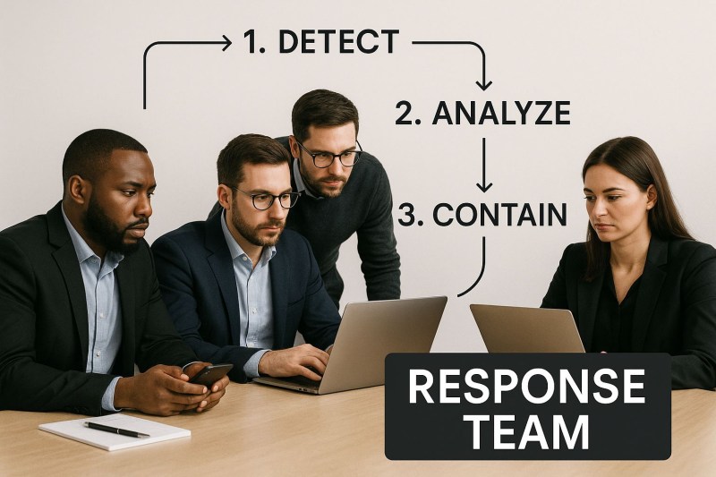 Infographic about cyber incident response planning