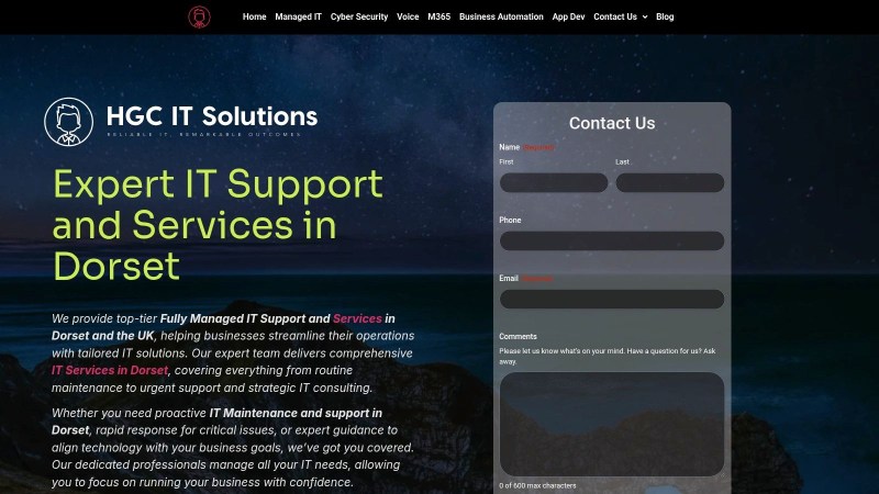 Managed IT Support Dorset — Proactive Monitoring and Support