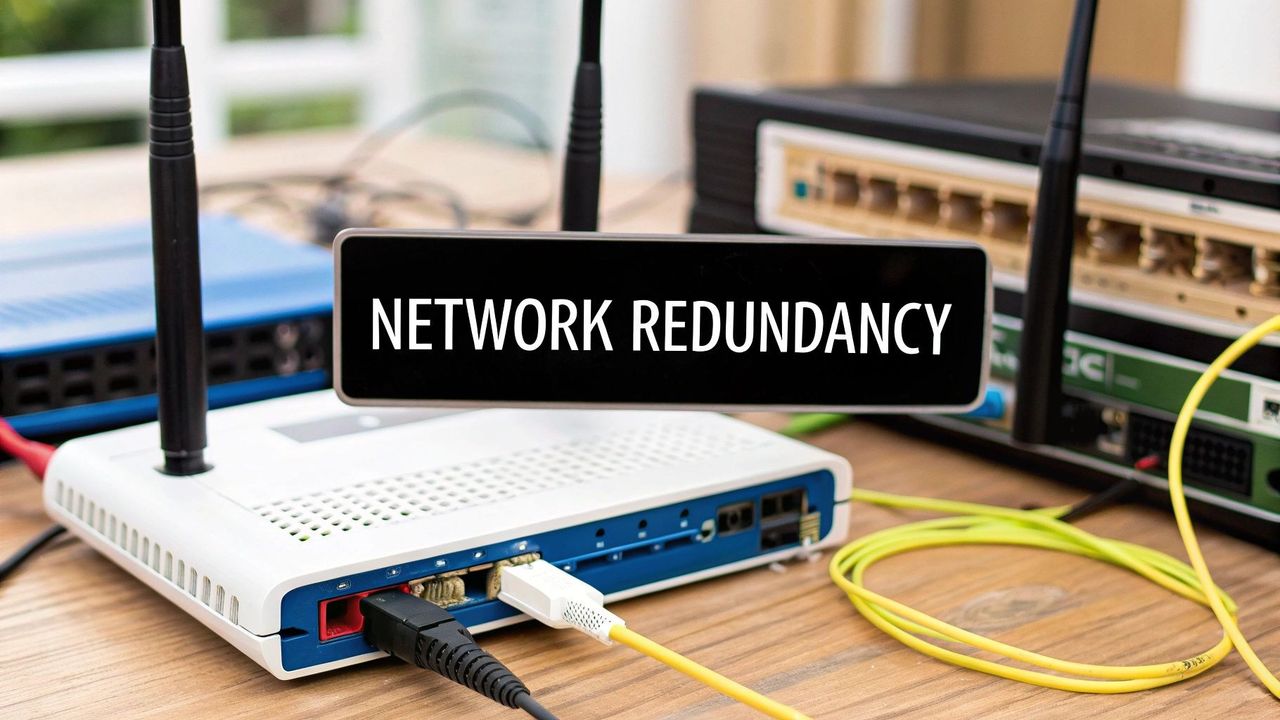 What Is Network Redundancy A Guide to Business Uptime